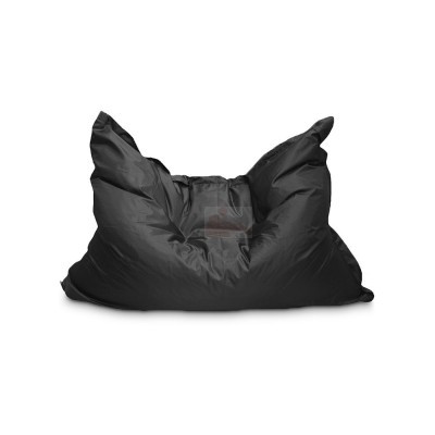 Кресло мешок Подушка Черная (Оксфорд)